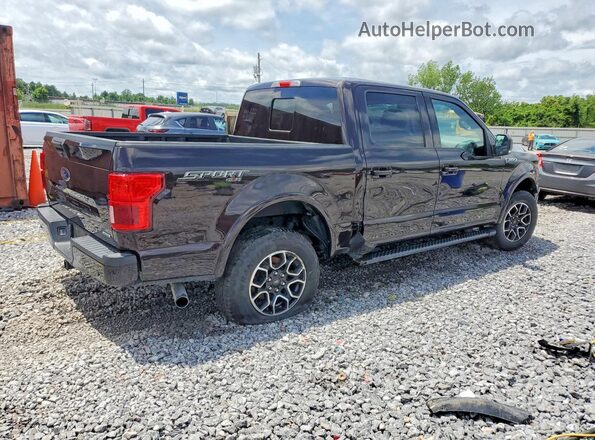 1FTEW1EP2LFA93394 2020 FORD F150 Purple Задня права чверть