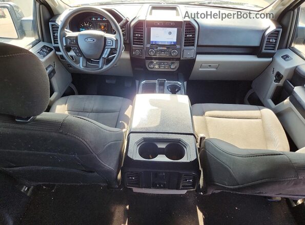1FTEW1EP2LKD73310 2020 FORD F150 Серый Вид панели приборов