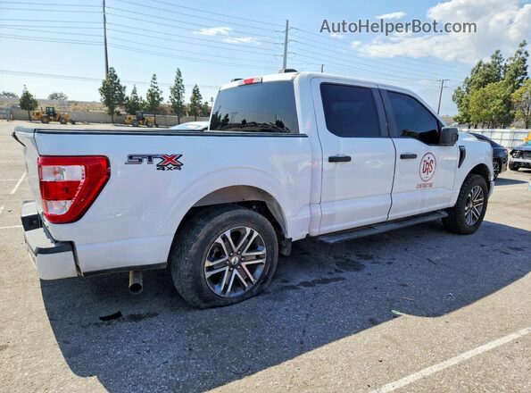 1FTEW1EP2MFB87373 2021 FORD F150 Gray 