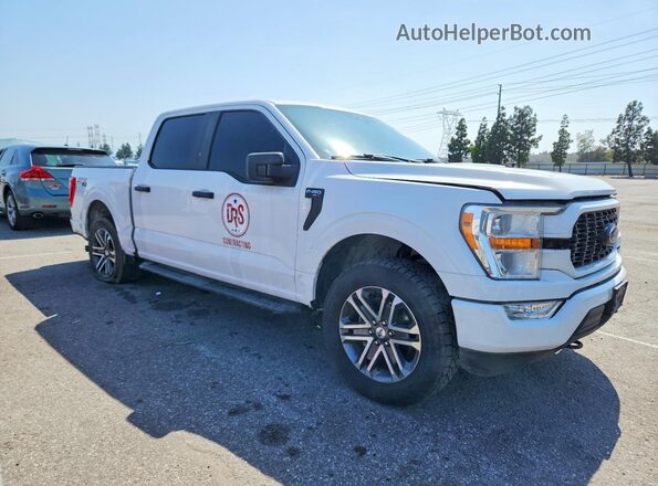 1FTEW1EP2MFB87373 2021 FORD F150 Gray 
