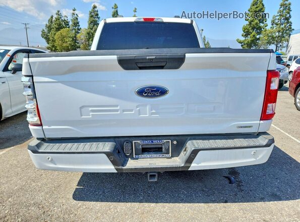 1FTEW1EP2MFB87373 2021 FORD F150 Gray 