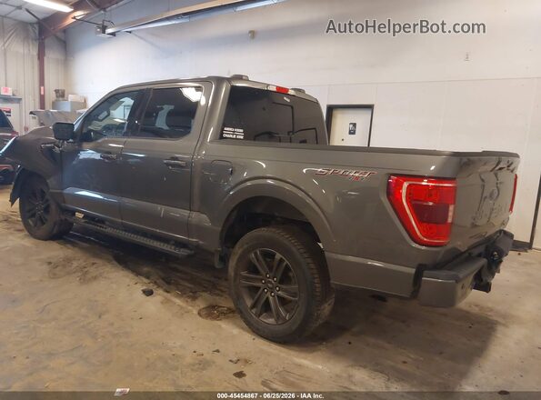 1FTEW1EP2MKD54922 2021 FORD F150 Gray Tył lewy