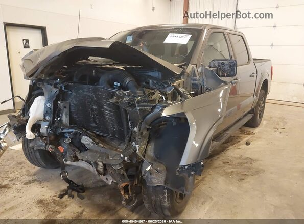1FTEW1EP2MKD54922 2021 FORD F150 Gray Przód lewy