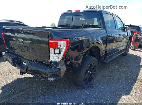 1FTEW1EP2PFC34082 2023 FORD F150 Black Задня права чверть
