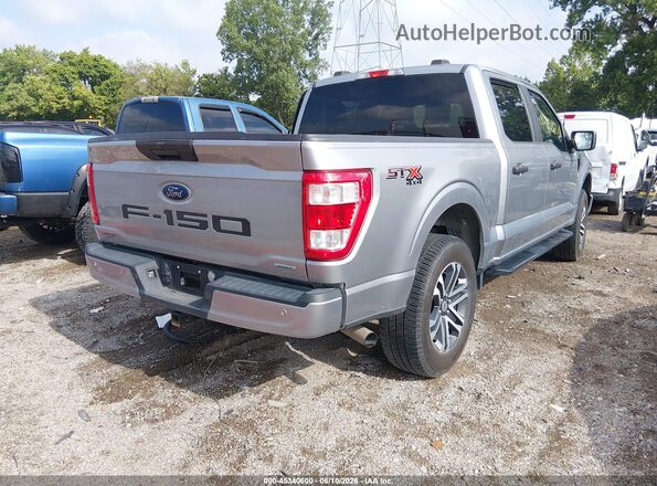 1FTEW1EP2PKE63644 2023 FORD F150 Silver უკანა მარჯვენა