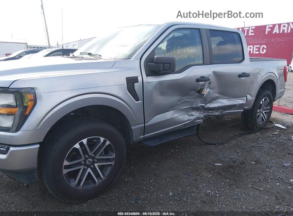 1FTEW1EP2PKE63644 2023 FORD F150 Silver წინა ხედი