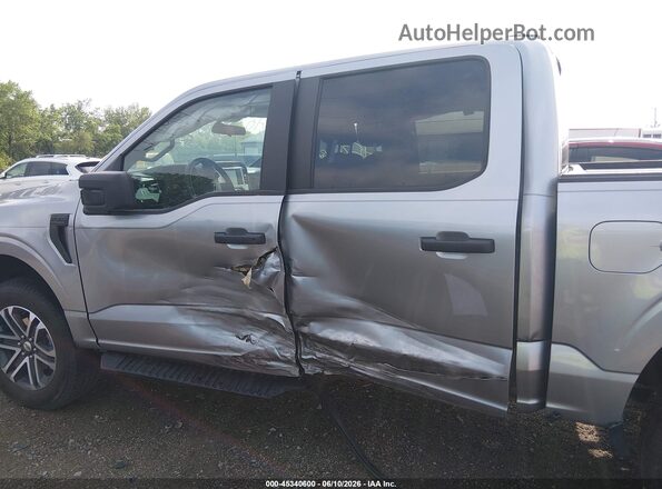 1FTEW1EP2PKE63644 2023 FORD F150 Silver სალონის 360-გრადუსიანი ხედი