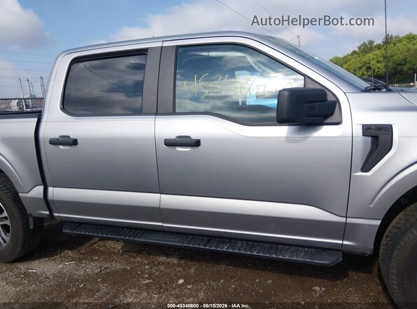 1FTEW1EP2PKE63644 2023 FORD F150 Silver უკანა სალონის ხედი