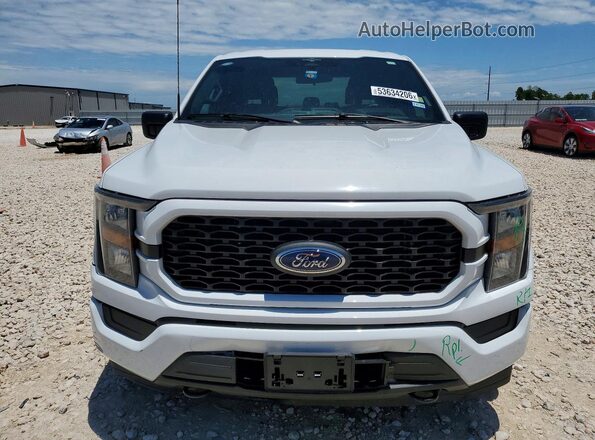 1FTEW1EP2PKF42912 2023 FORD F150 White Դիմացի տեսք