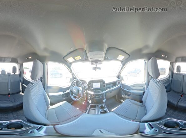 1FTEW1EP2PKF42912 2023 FORD F150 White Սալոնի 360 աստիճան տեսք
