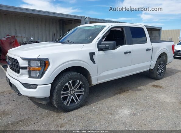 1FTEW1EP2PKF61864 2023 FORD F150 White Przód lewy