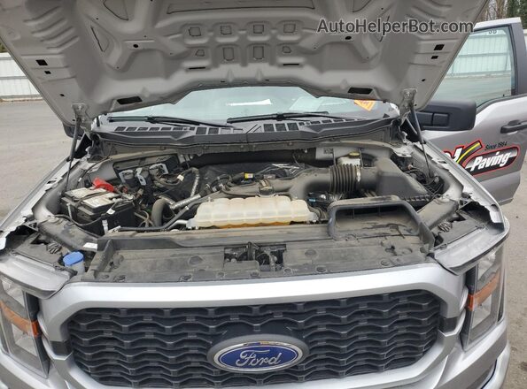 1FTEW1EP2PKG15146 2023 FORD F150 Серебряный Вид задней части салона