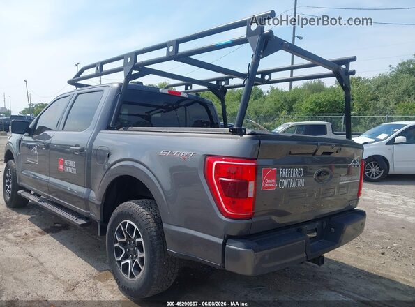 1FTEW1EP2PKG23411 2023 FORD F150 Gray უკანა მარცხენა