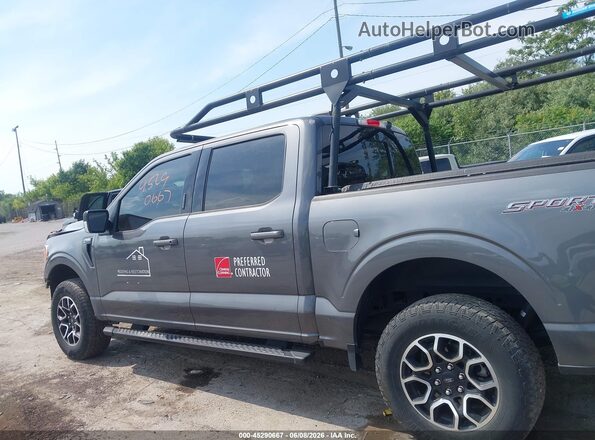 1FTEW1EP2PKG23411 2023 FORD F150 Gray 