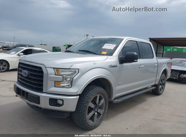 1FTEW1EP3GFD39987 2016 FORD F150 Silver Przód lewy