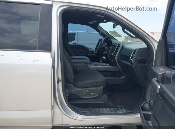 1FTEW1EP3GFD39987 2016 FORD F150 Silver Widok wnętrza z przodu