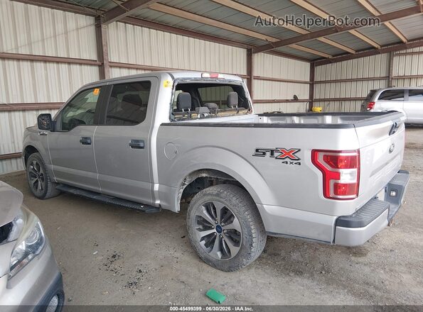 1FTEW1EP3KKE36302 2019 FORD F150 Silver Սալոնի 360 աստիճան տեսք