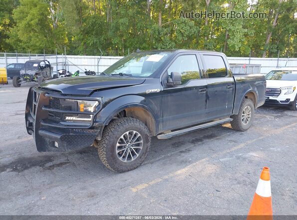 1FTEW1EP3LFB12065 2020 FORD F150 Black Przód lewy