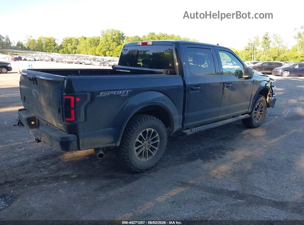 1FTEW1EP3LFB12065 2020 FORD F150 Black Tył prawy