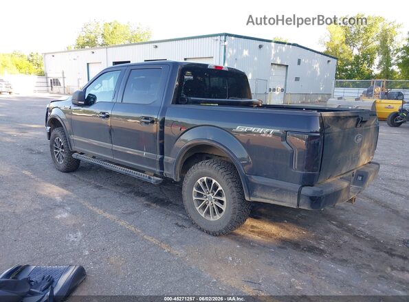 1FTEW1EP3LFB12065 2020 FORD F150 Black Tył lewy