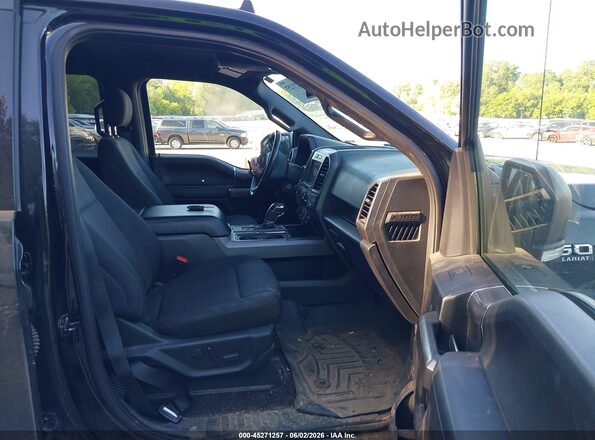 1FTEW1EP3LFB12065 2020 FORD F150 Black Widok wnętrza z przodu