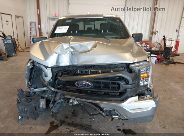 1FTEW1EP3MFA48398 2021 FORD F150 Серебряный Вид щитка приборов