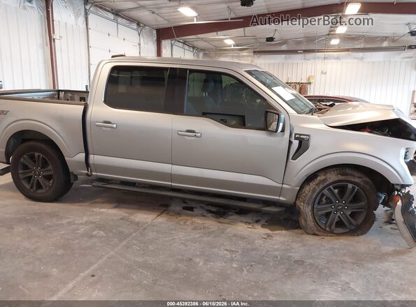 1FTEW1EP3MFA48398 2021 FORD F150 Серебряный Вид задней части салона