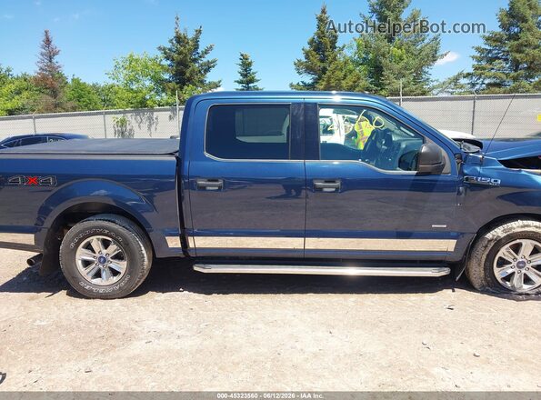 1FTEW1EP4HFB34373 2017 FORD F150 Blue 