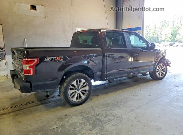 1FTEW1EP4JFA40340 2018 FORD F150 Brown Задня права чверть