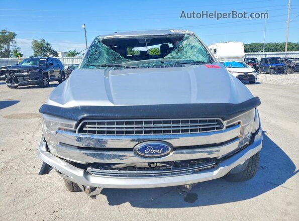 1FTEW1EP4JFA70115 2018 FORD F150 Серебряный Вид спереди