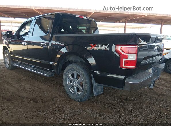 1FTEW1EP4JFB06739 2018 FORD F150 Black Tył lewy