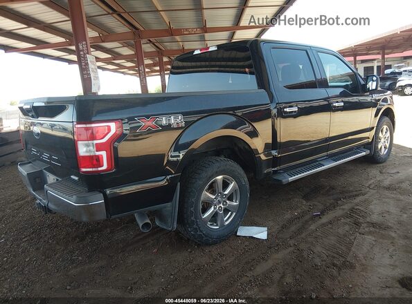 1FTEW1EP4JFB06739 2018 FORD F150 Black Tył prawy