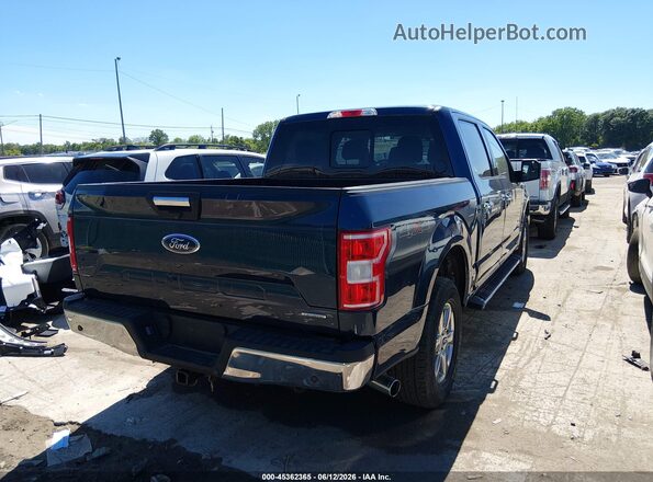 1FTEW1EP4JFB41247 2018 FORD F150 Синий Задняя правая четверть