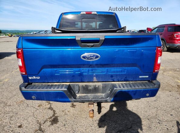 1FTEW1EP4JFC22121 2018 FORD F150 Blue 