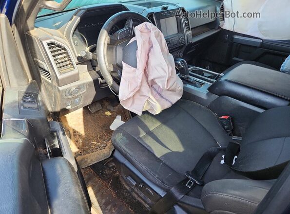 1FTEW1EP4JFC22121 2018 FORD F150 Blue 