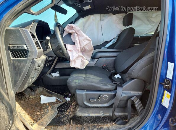 1FTEW1EP4JFC22121 2018 FORD F150 Blue 