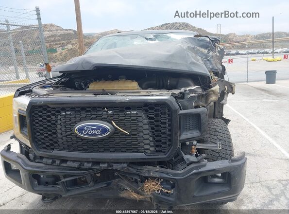 1FTEW1EP4JKD36076 2018 FORD F150 Gray Widok z przodu