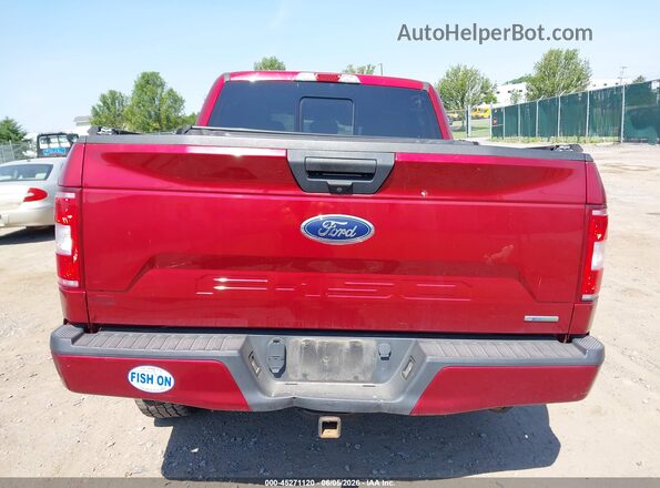 1FTEW1EP4KFC75418 2019 FORD F150 Красный 