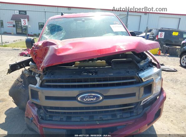 1FTEW1EP4KFC75418 2019 FORD F150 Красный Вид щитка приборов