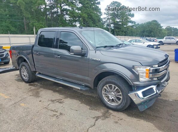 1FTEW1EP4LFA05493 2020 FORD F150 Серый Передняя правая четверть