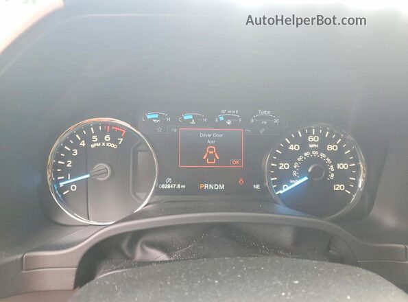 1FTEW1EP4LFA05493 2020 FORD F150 Серый Вид щитка приборов
