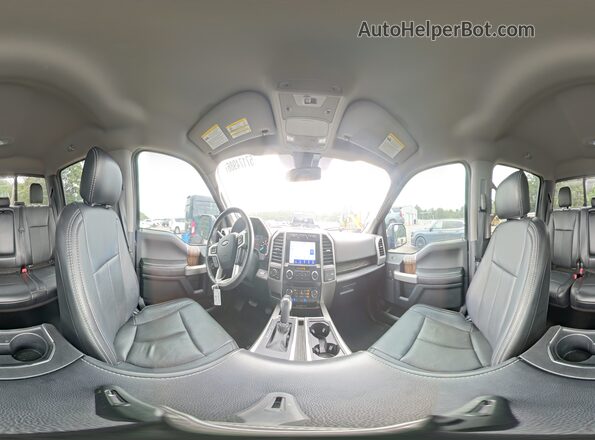 1FTEW1EP4LFA05493 2020 FORD F150 Серый Панорамный вид салона 360°
