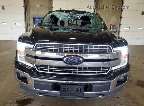 1FTEW1EP4LFB58830 2020 FORD F150 Black Вид спереду