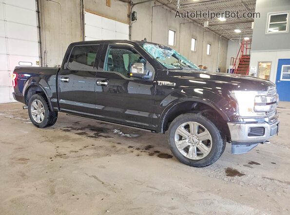 1FTEW1EP4LFB58830 2020 FORD F150 Black Передня права чверть