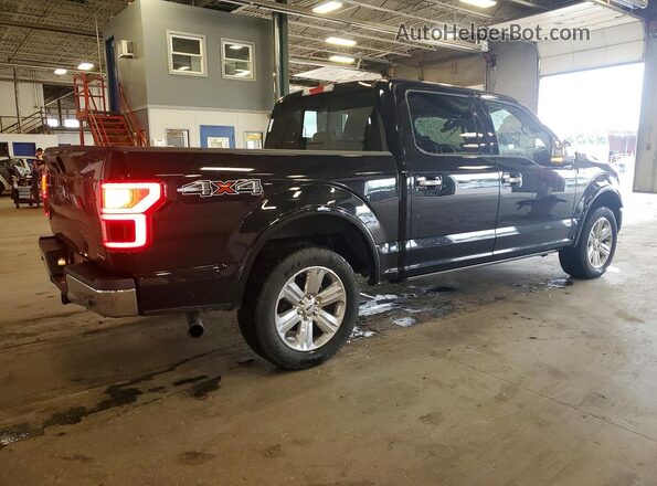 1FTEW1EP4LFB58830 2020 FORD F150 Black Задня права чверть