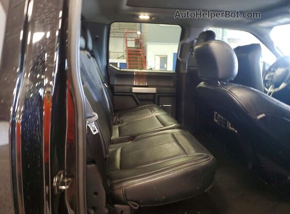 1FTEW1EP4LFB58830 2020 FORD F150 Black Вид задніх сидінь