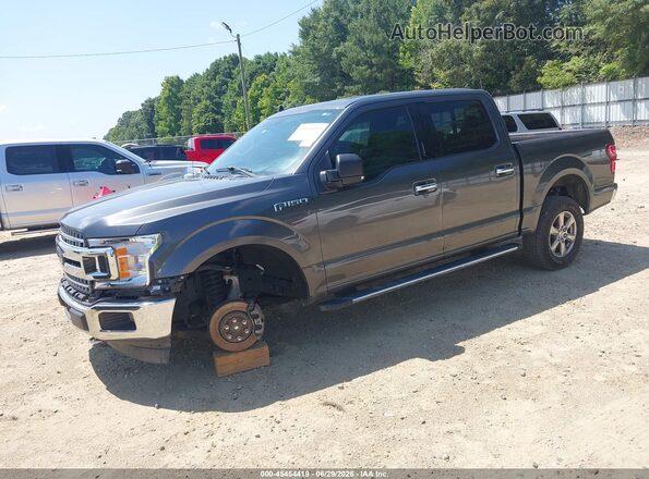 1FTEW1EP4LFB97367 2020 FORD F-150 SUPERCREW Gray Front left