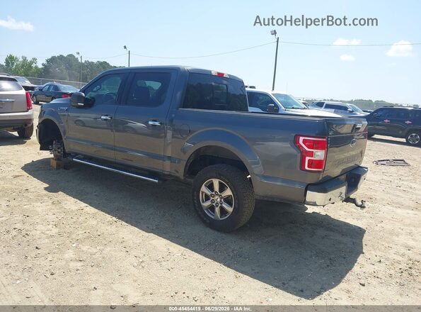 1FTEW1EP4LFB97367 2020 FORD F-150 SUPERCREW Gray Rear left