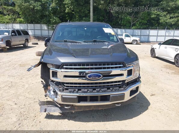 1FTEW1EP4LFB97367 2020 FORD F-150 SUPERCREW Gray Rear interior view