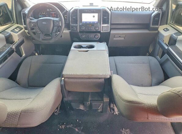 1FTEW1EP4LKD42947 2020 FORD F150 Белый Вид панели приборов